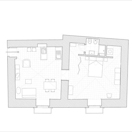 Tre Vie Apartment Con Terrazzo Giardino Pensile CTA Exterior foto