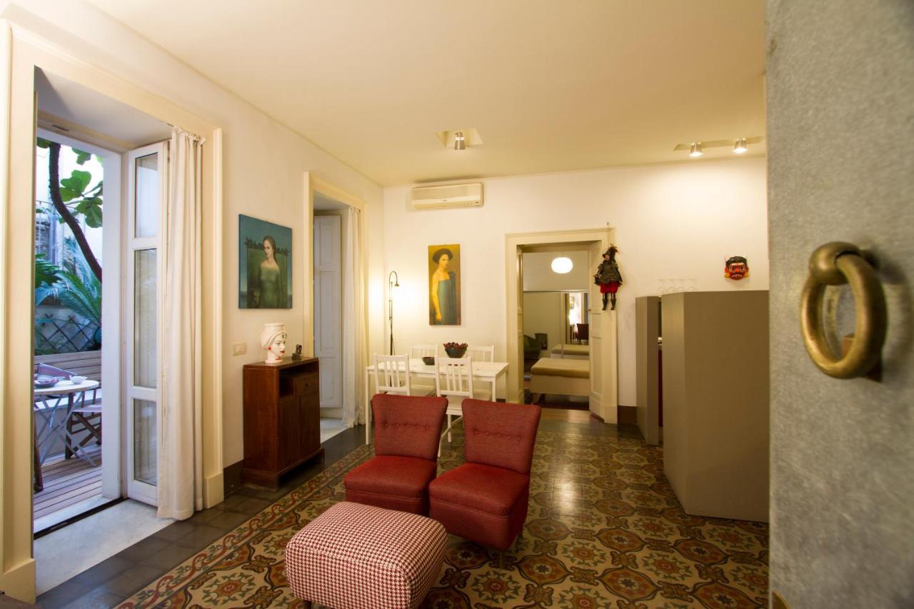 Tre Vie Apartment Con Terrazzo Giardino Pensile CTA Exterior foto